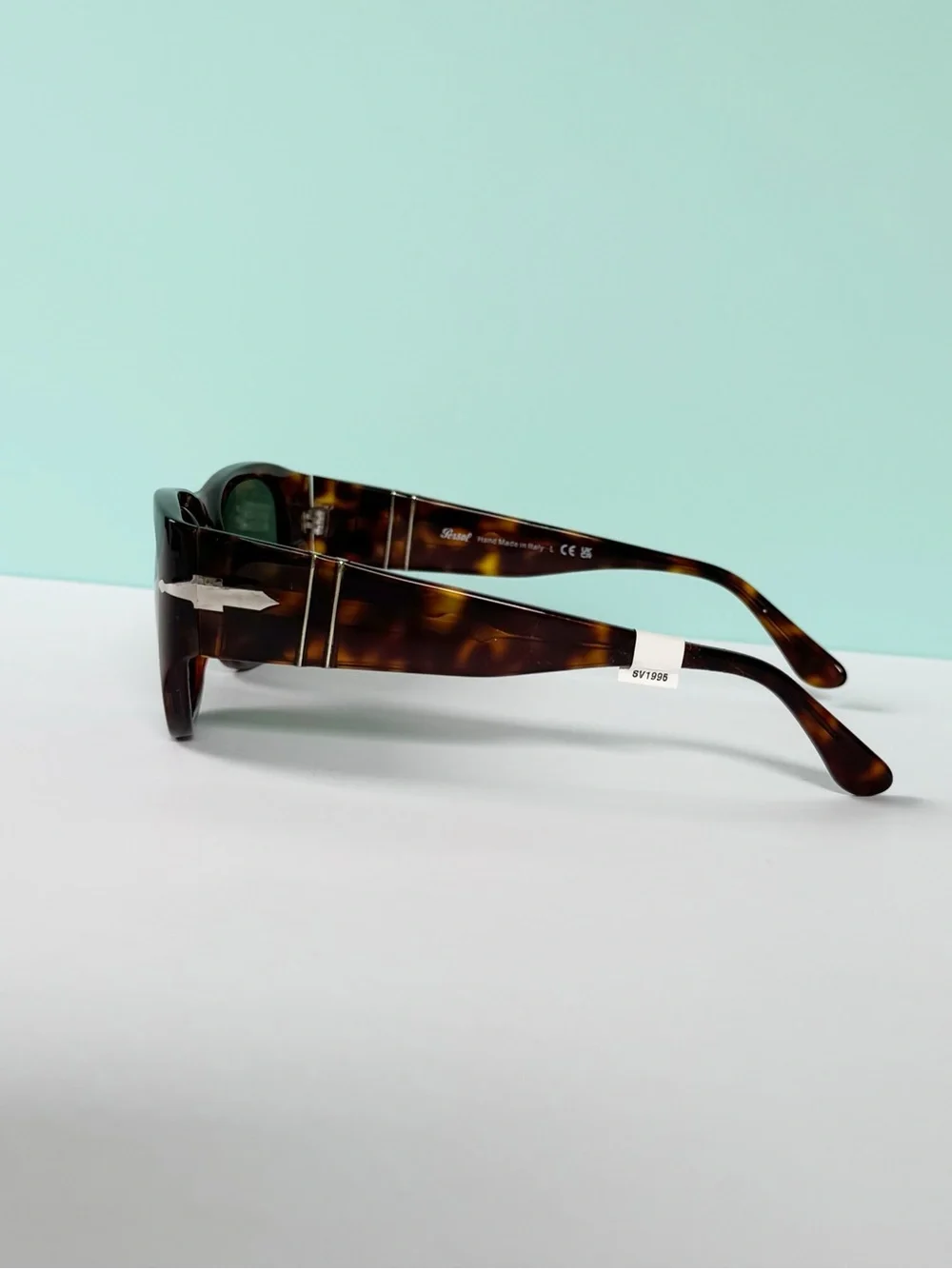 Persol PO3308S Unisex Square Havana Sunglasses | NWT